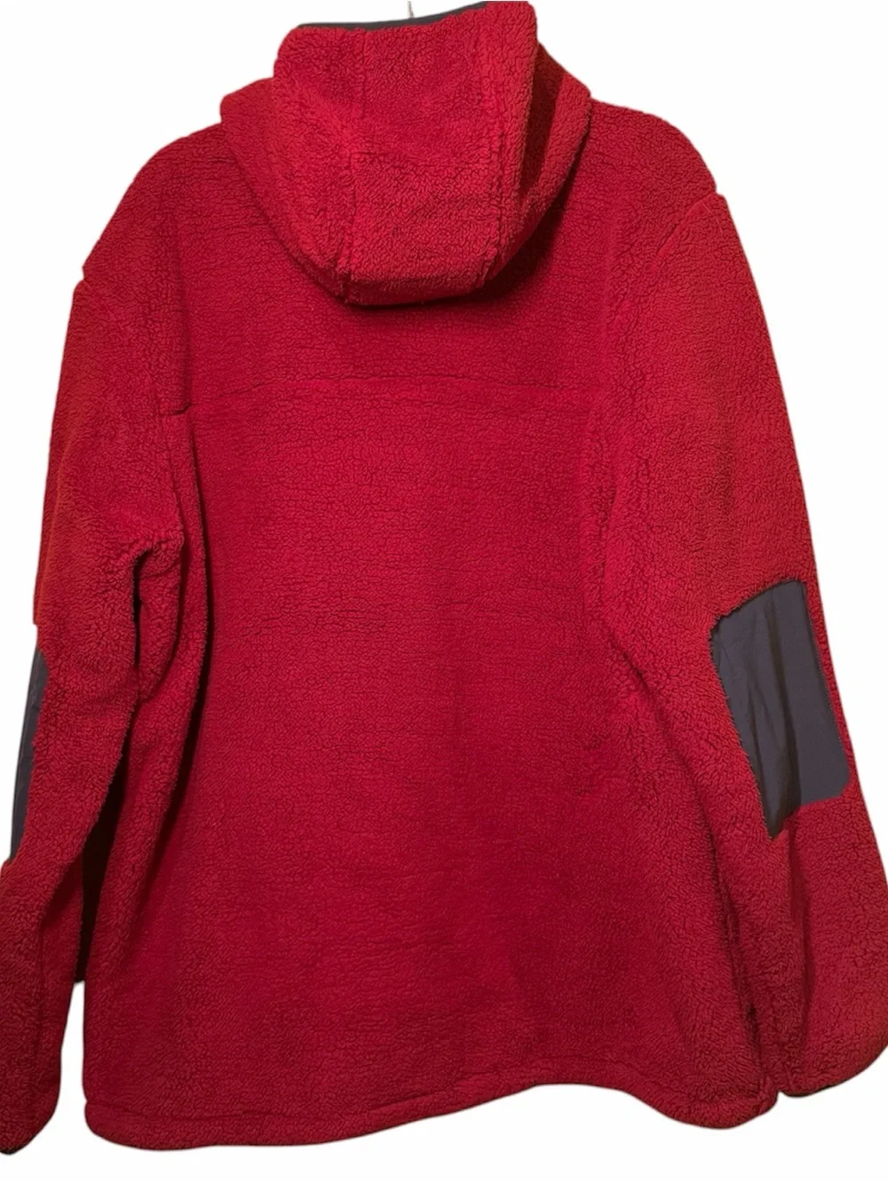 The North Face Bright Red Sherpa Fleece Pullover